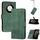 Custodia per telefono in pelle Flip Cubic Skin Feel per Honor X50 / X9b (verde) Custodia per telefono in pelle Flip Cubic Skin Feel per Honor X50 / X9b (verde)