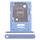Per Samsung Galaxy A15 5G SM-A156B Vassoio SIM + SIM / Micro SD (Blu)