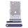 Per Samsung Galaxy S24 / S24+ 5G SIM + vassoio scheda SIM (blu)