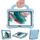 Per Samsung Galaxy Tab A8 10.5 2021 Custodia per tablet antiurto EVA a forma di calcio (azzurro) Per Samsung Galaxy Tab A8 10.5 2021 Custodia per tablet antiurto EVA a forma di calcio (azzurro)