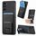 Custodia pieghevole per telefono con supporto pieghevole per Samsung Galaxy S22+ 5G in fibra di carbonio (nera) Custodia pieghevole per telefono con supporto pieghevole per Samsung Galaxy S22+ 5G in fibra di carbonio (nera)