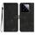 Per Xiaomi 14 Pro Custodia per cellulare in pelle con motivo a cuore Skin Feel (nera)