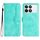 Per Xiaomi Redmi K70 Custodia in pelle con motivo a cuore Skin Feel (azzurro) Per Xiaomi Redmi K70 Custodia in pelle con motivo a cuore Skin Feel (azzurro)