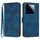 Custodia per telefono in pelle con motivo Skin Feel per Xiaomi 14 Pro Line (blu reale)