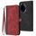 Custodia per telefono in pelle con cinturino a doppia piega con fibbia laterale per Honor 100 Pro (rossa) Custodia per telefono in pelle con cinturino a doppia piega con fibbia laterale per Honor 100 Pro (rossa)