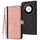 Custodia per cellulare in pelle con cinturino a doppia piega con fibbia laterale per Honor X50 / X9b (rosa) Custodia per cellulare in pelle con cinturino a doppia piega con fibbia laterale per Honor X50 / X9b (rosa)