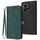 Per Honor X50i + Custodia per telefono in pelle con cinturino a doppia piega con fibbia laterale (verde scuro) Per Honor X50i + Custodia per telefono in pelle con cinturino a doppia piega con fibbia laterale (verde scuro)