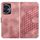 Custodia in pelle per telefono con stampa testa di elefante in rilievo per Honor 100 YX0060 con cordino (rosa) Custodia in pelle per telefono con stampa testa di elefante in rilievo per Honor 100 YX0060 con cordino (rosa)