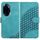 Per Honor 100 Pro YX0060 Custodia in pelle per telefono con testa di elefante in rilievo con cordino (azzurro) Per Honor 100 Pro YX0060 Custodia in pelle per telefono con testa di elefante in rilievo con cordino (azzurro)