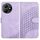 Custodia in pelle per telefono con stampa testa di elefante in rilievo per Honor X50i + YX0060 con cordino (viola chiaro) Custodia in pelle per telefono con stampa testa di elefante in rilievo per Honor X50i + YX0060 con cordino (viola chiaro)