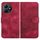 Custodia in pelle per telefono con stampa testa di elefante in rilievo per Honor X50i+ YX0060 con cordino (rosa rossa) Custodia in pelle per telefono con stampa testa di elefante in rilievo per Honor X50i+ YX0060 con cordino (rosa rossa)