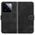 Per Xiaomi 14 Pro YX0060 Custodia in pelle per telefono con testa di elefante in rilievo con cordino (nero)