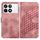 Per Xiaomi Redmi K70 YX0060 Custodia in pelle per telefono con testa di elefante in rilievo con cordino (rosa) Per Xiaomi Redmi K70 YX0060 Custodia in pelle per telefono con testa di elefante in rilievo con cordino (rosa)