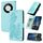 Per Honor X50 / X9b Custodia per telefono in pelle con vibrazione in rilievo fiore Datura (azzurro) Per Honor X50 / X9b Custodia per telefono in pelle con vibrazione in rilievo fiore Datura (azzurro)