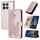 Per Xiaomi Redmi K70 Custodia per telefono in pelle con vibrazione in rilievo fiore Datura (oro rosa) Per Xiaomi Redmi K70 Custodia per telefono in pelle con vibrazione in rilievo fiore Datura (oro rosa)