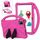 Per TCL Tab 10 Gen2 10.36 2023 Custodia tablet antiurto EVA con supporto (rosa rossa) Per TCL Tab 10 Gen2 10.36 2023 Custodia tablet antiurto EVA con supporto (rosa rossa)