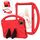 Per Blackview Tab 11 WiFi 2023 / SE / 2021 Custodia tablet antiurto EVA con supporto (rosso) Per Blackview Tab 11 WiFi 2023 / SE / 2021 Custodia tablet antiurto EVA con supporto (rosso)
