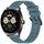 Per Huawei Watch Buds cinturino in silicone strutturato in tinta unita da 22 mm (ciano roccia) Per Huawei Watch Buds cinturino in silicone strutturato in tinta unita da 22 mm (ciano roccia)