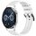 Per Huawei Watch GT3 46mm 22mm cinturino in silicone strutturato in tinta unita (bianco)