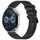 Per Huawei Watch GT3 46mm 22mm cinturino in silicone strutturato in tinta unita (nero)