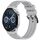 Per Huawei Watch GT3 46mm 22mm cinturino in silicone strutturato in tinta unita (grigio) Per Huawei Watch GT3 46mm 22mm cinturino in silicone strutturato in tinta unita (grigio)