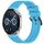 Per Huawei Watch GT3 46mm 22mm cinturino in silicone strutturato in tinta unita (blu cielo) Per Huawei Watch GT3 46mm 22mm cinturino in silicone strutturato in tinta unita (blu cielo)