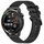 Per Huawei Watch GT Runner cinturino in silicone strutturato in tinta unita da 22 mm (nero) Per Huawei Watch GT Runner cinturino in silicone strutturato in tinta unita da 22 mm (nero)