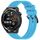 Per Huawei Watch GT Runner cinturino in silicone strutturato in tinta unita da 22 mm (blu cielo) Per Huawei Watch GT Runner cinturino in silicone strutturato in tinta unita da 22 mm (blu cielo)
