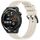Per Huawei Watch GT Runner cinturino in silicone strutturato in tinta unita da 22 mm (Starlight) Per Huawei Watch GT Runner cinturino in silicone strutturato in tinta unita da 22 mm (Starlight)