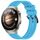 Per Huawei Watch 4 Cinturino in silicone strutturato in tinta unita da 22 mm (blu cielo) Per Huawei Watch 4 Cinturino in silicone strutturato in tinta unita da 22 mm (blu cielo)