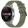 Per Huawei Watch 3 Pro Nuovo cinturino in silicone strutturato in tinta unita da 22 mm (verde) Per Huawei Watch 3 Pro Nuovo cinturino in silicone strutturato in tinta unita da 22 mm (verde)