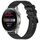Per Huawei Watch 3 Pro Nuovo cinturino in silicone strutturato in tinta unita da 22 mm (nero) Per Huawei Watch 3 Pro Nuovo cinturino in silicone strutturato in tinta unita da 22 mm (nero)