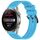 Per Huawei Watch 3 Pro Nuovo cinturino in silicone strutturato in tinta unita da 22 mm (blu cielo) Per Huawei Watch 3 Pro Nuovo cinturino in silicone strutturato in tinta unita da 22 mm (blu cielo)