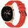 Per Honor Watch GS 3 22mm cinturino in silicone strutturato in tinta unita (rosso)