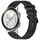 Per Honor Watch GS 3i 22mm cinturino in silicone strutturato in tinta unita (nero)