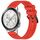 Per Honor Watch GS 3i 22mm cinturino in silicone strutturato in tinta unita (rosso) Per Honor Watch GS 3i 22mm cinturino in silicone strutturato in tinta unita (rosso)