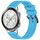 Per Honor Watch GS 3i 22mm cinturino in silicone strutturato in tinta unita (blu cielo) Per Honor Watch GS 3i 22mm cinturino in silicone strutturato in tinta unita (blu cielo)