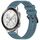 Per Honor Watch GS 3i 22 mm cinturino in silicone strutturato in tinta unita (ciano roccia) Per Honor Watch GS 3i 22 mm cinturino in silicone strutturato in tinta unita (ciano roccia)