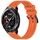 Per Honor Watch GS Pro 22mm cinturino in silicone strutturato in tinta unita (arancione) Per Honor Watch GS Pro 22mm cinturino in silicone strutturato in tinta unita (arancione)