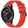 Per Honor Watch GS Pro 22mm cinturino in silicone strutturato in tinta unita (rosso) Per Honor Watch GS Pro 22mm cinturino in silicone strutturato in tinta unita (rosso)