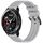 Per Honor Watch GS Pro 22mm cinturino in silicone strutturato in tinta unita (grigio) Per Honor Watch GS Pro 22mm cinturino in silicone strutturato in tinta unita (grigio)
