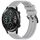 Per Honor Magic Watch 2 46mm 22mm Cinturino in silicone strutturato in tinta unita (grigio) Per Honor Magic Watch 2 46mm 22mm Cinturino in silicone strutturato in tinta unita (grigio)
