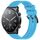 Per Xiaomi MI Watch S1 cinturino in silicone strutturato in tinta unita da 22 mm (blu cielo) Per Xiaomi MI Watch S1 cinturino in silicone strutturato in tinta unita da 22 mm (blu cielo)
