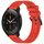 Per Xiaomi MI Watch S1 Pro 22mm cinturino in silicone strutturato in tinta unita (rosso) Per Xiaomi MI Watch S1 Pro 22mm cinturino in silicone strutturato in tinta unita (rosso)