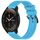 Per Xiaomi MI Watch S1 Pro 22mm cinturino in silicone strutturato in tinta unita (blu cielo) Per Xiaomi MI Watch S1 Pro 22mm cinturino in silicone strutturato in tinta unita (blu cielo)