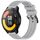 Per Xiaomi Watch S1 Active 22mm cinturino in silicone strutturato in tinta unita (grigio) Per Xiaomi Watch S1 Active 22mm cinturino in silicone strutturato in tinta unita (grigio)
