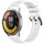 Per Xiaomi MI Watch Color 2 Cinturino in silicone strutturato in tinta unita da 22 mm (bianco) Per Xiaomi MI Watch Color 2 Cinturino in silicone strutturato in tinta unita da 22 mm (bianco)