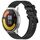 Per Xiaomi MI Watch Color 2 Cinturino in silicone strutturato in tinta unita da 22 mm (nero) Per Xiaomi MI Watch Color 2 Cinturino in silicone strutturato in tinta unita da 22 mm (nero)
