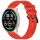 Per Xiaomi MI Watch Sport 22mm cinturino in silicone strutturato in tinta unita (rosso) Per Xiaomi MI Watch Sport 22mm cinturino in silicone strutturato in tinta unita (rosso)