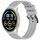 Per Xiaomi MI Watch Sport 22mm cinturino in silicone strutturato in tinta unita (grigio)